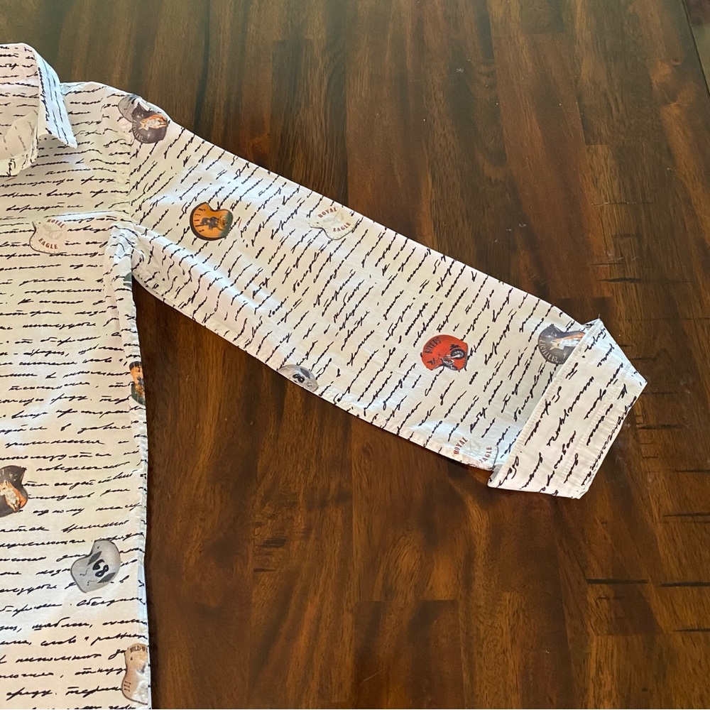 Monnalisa Boys Biker Print Long sleeves Shirt - Picture 4 of 11